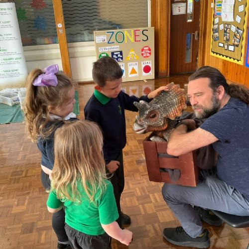 Dinosaur visit