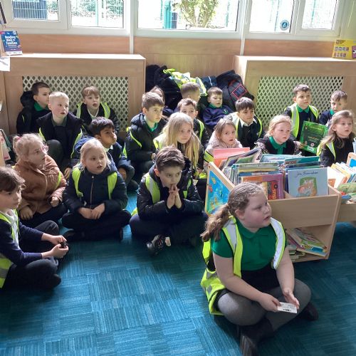 Visit to Clipstone Library 09.03.26